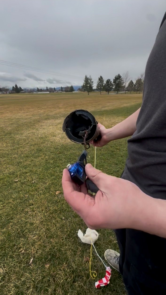 Post-flight hardware inspection
